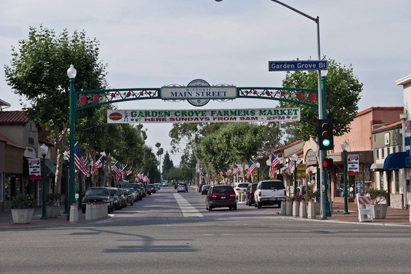 Garden Grove's Korean business district